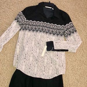 NEW Beautiful & Professional Button up Blouse